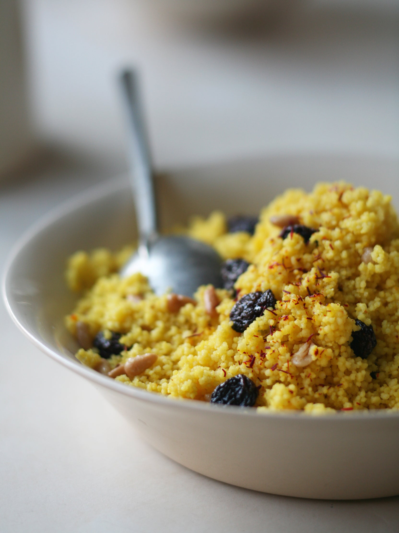 Couscous with Pine Nuts and Raisins