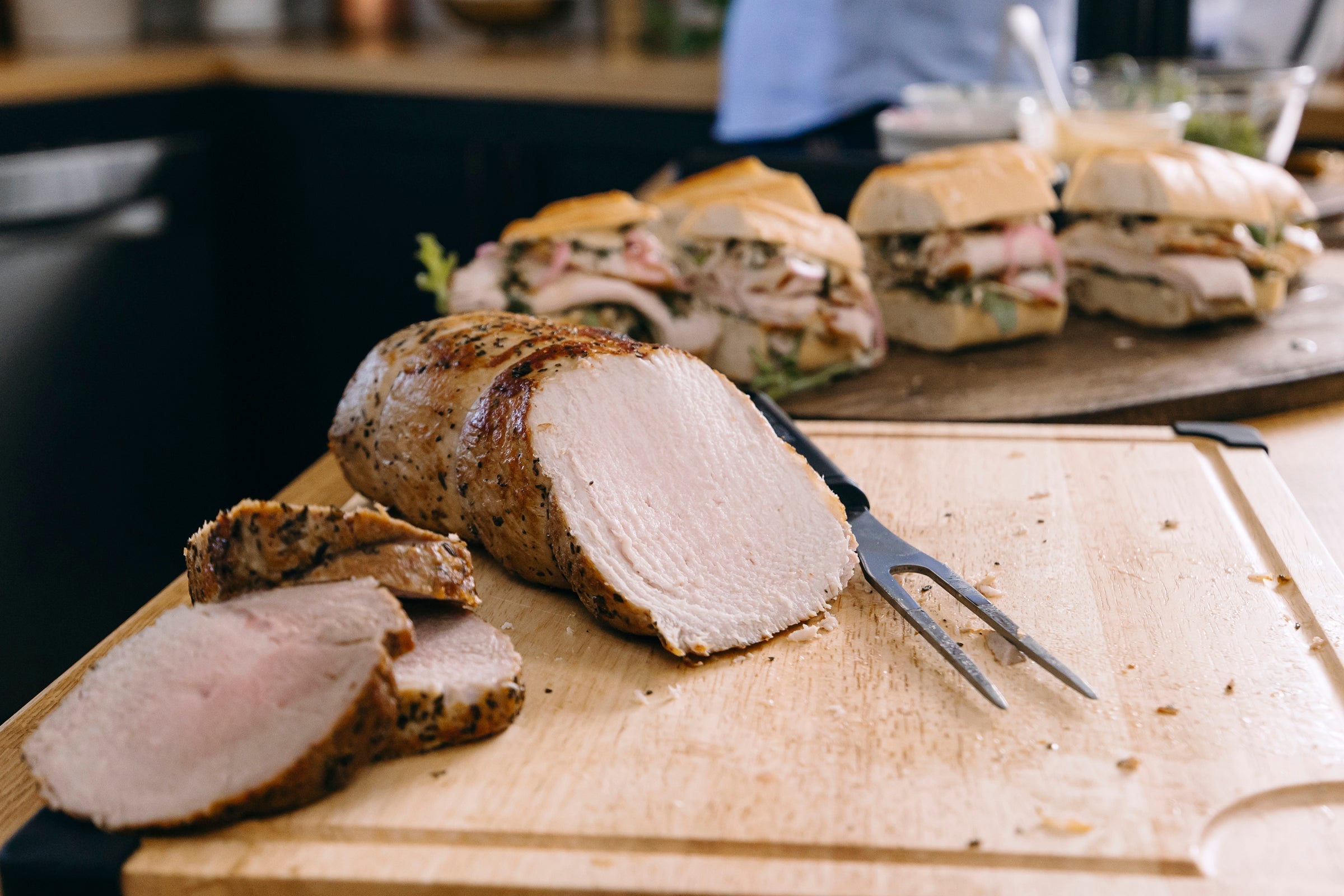 Roasted Pork Loin with Rosemary Salt Recipe