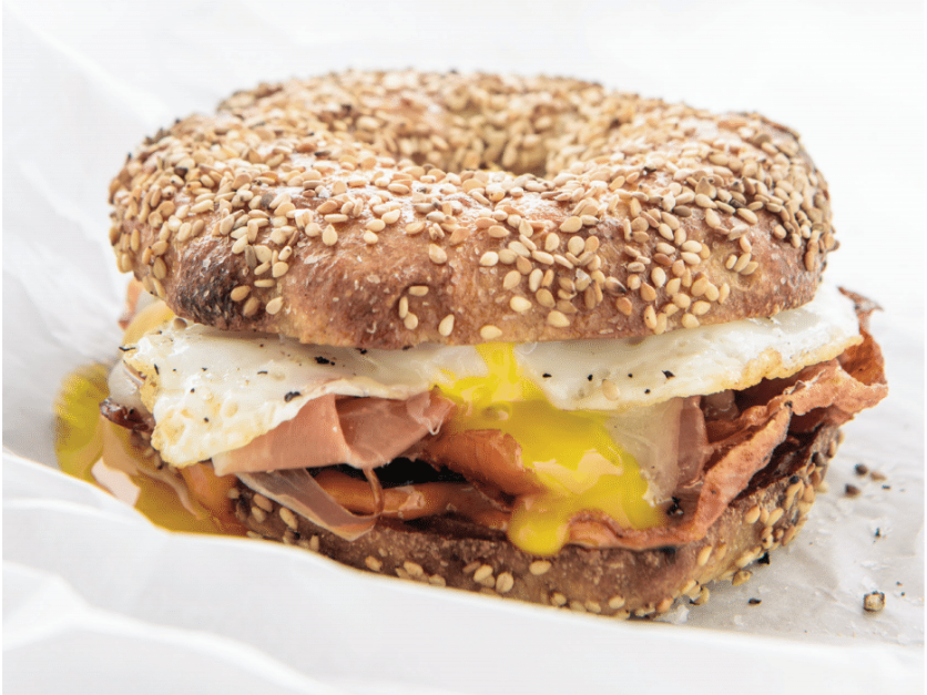 Brekky Bagel Sandwich Recipe